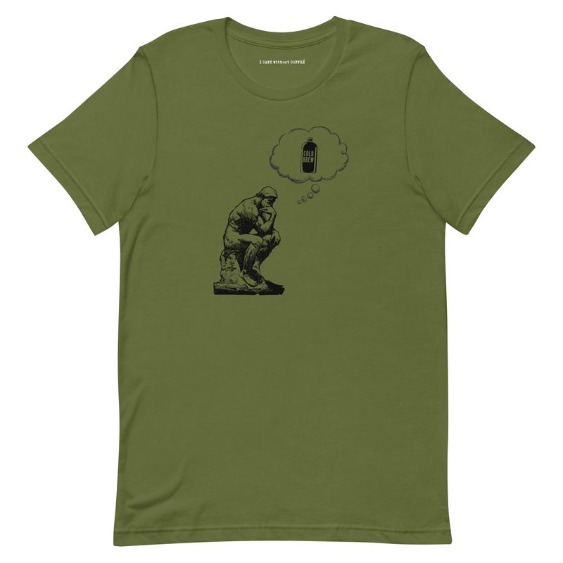 Brewing Up Ideas Coffee Crewneck Unisex t-shirt
