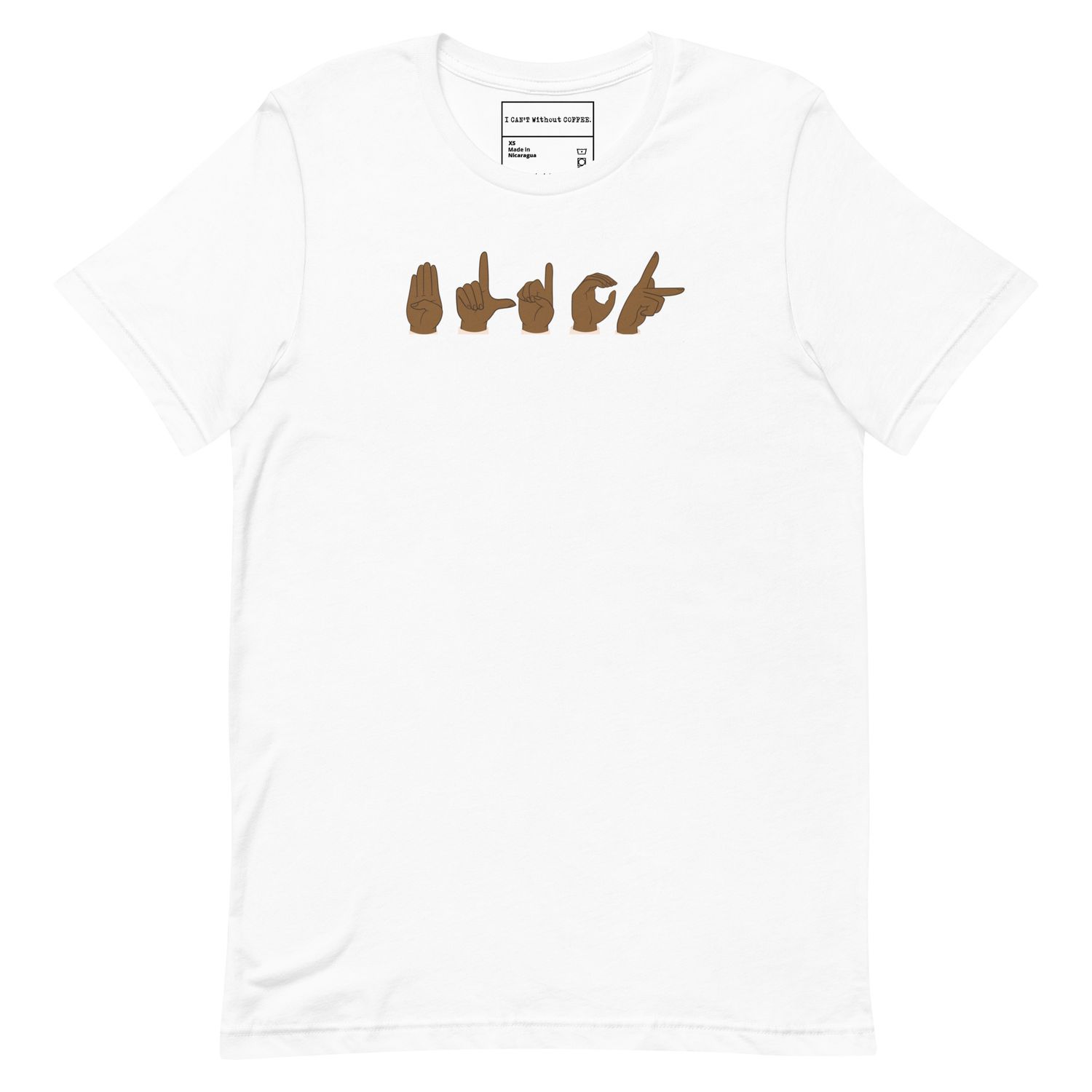 Black Hand Sign Black History Month Black Pride Unisex t-shirt