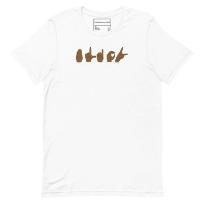 Black Hand Sign Black History Month Black Pride Unisex t-shirt