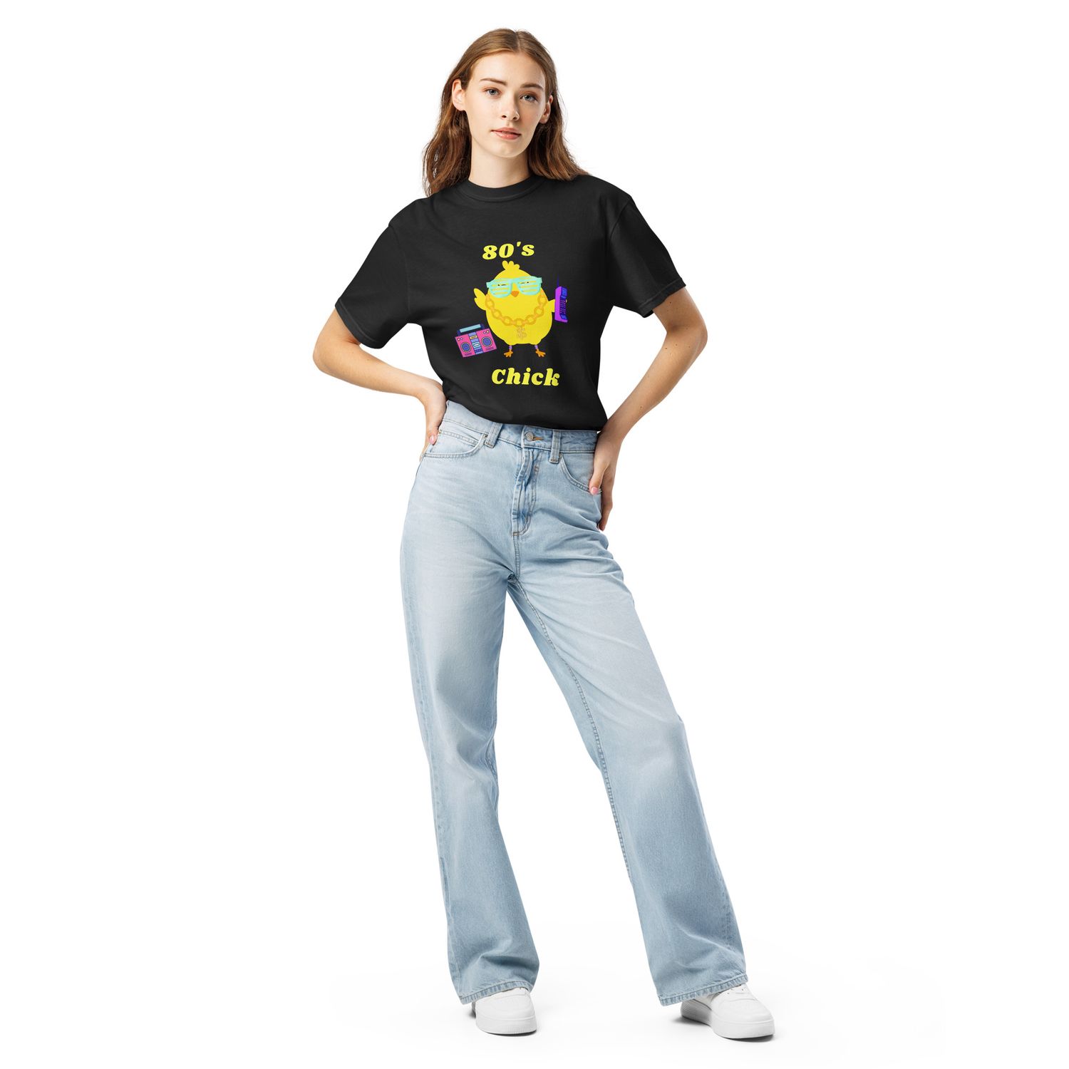 80s Chick Funny Easter Comfort Colors t shirt