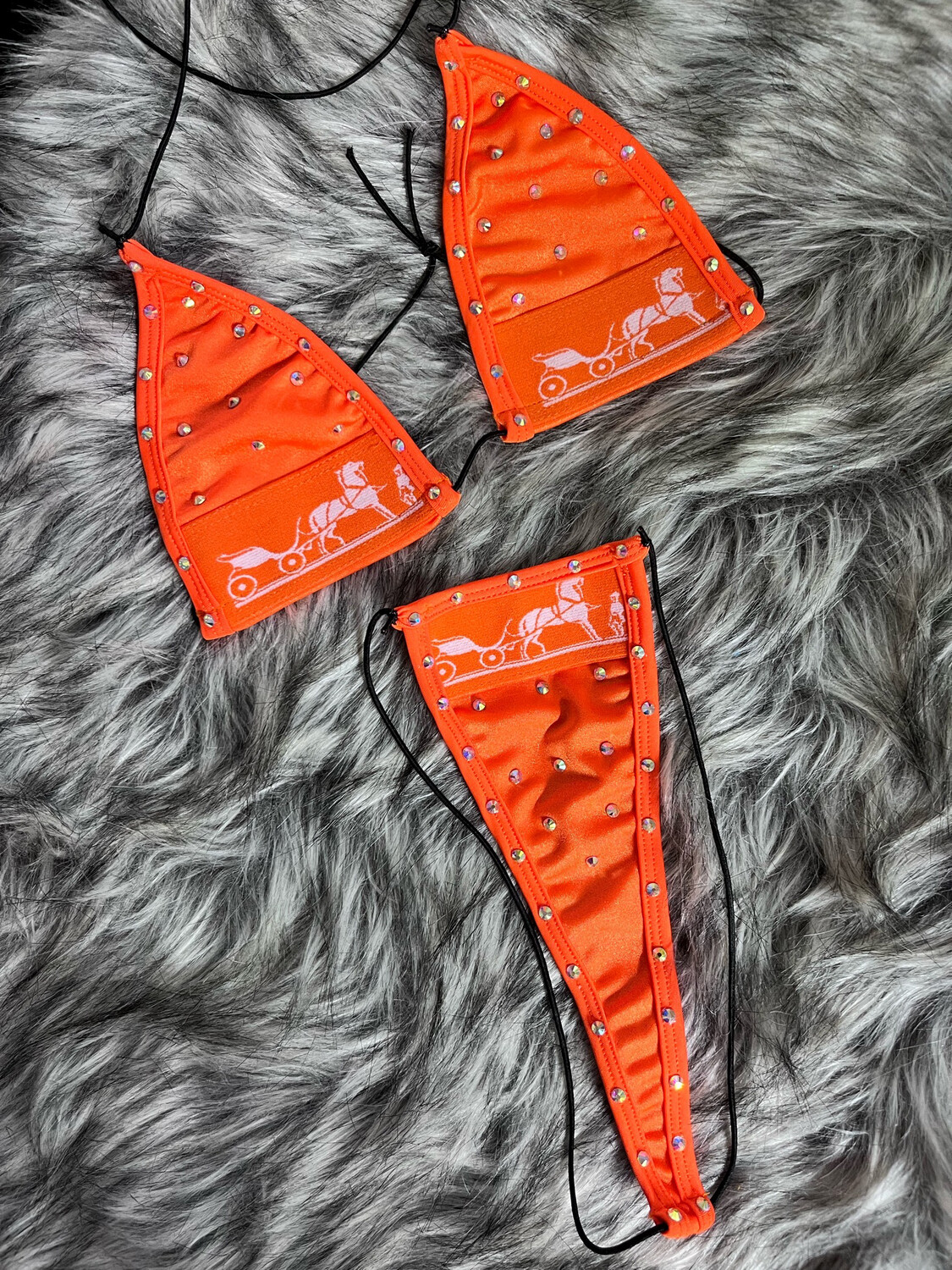 Orange Mini Bikini