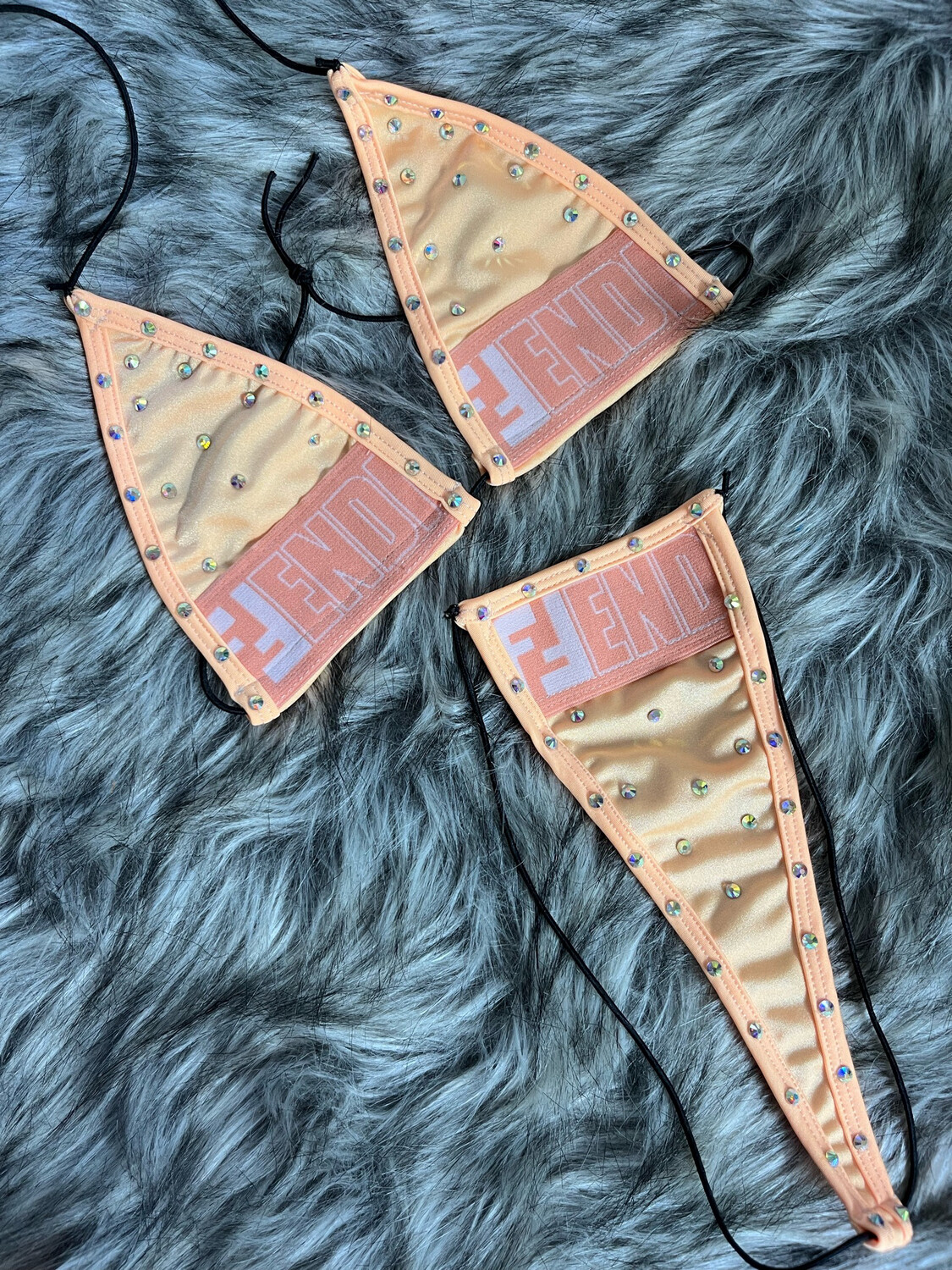 Peach Mini Bikini