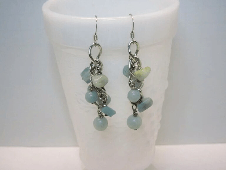 Amazonite Dangles