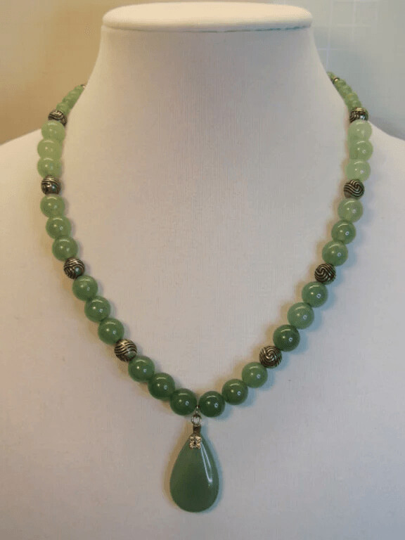 Green Aventurine With Pendant
