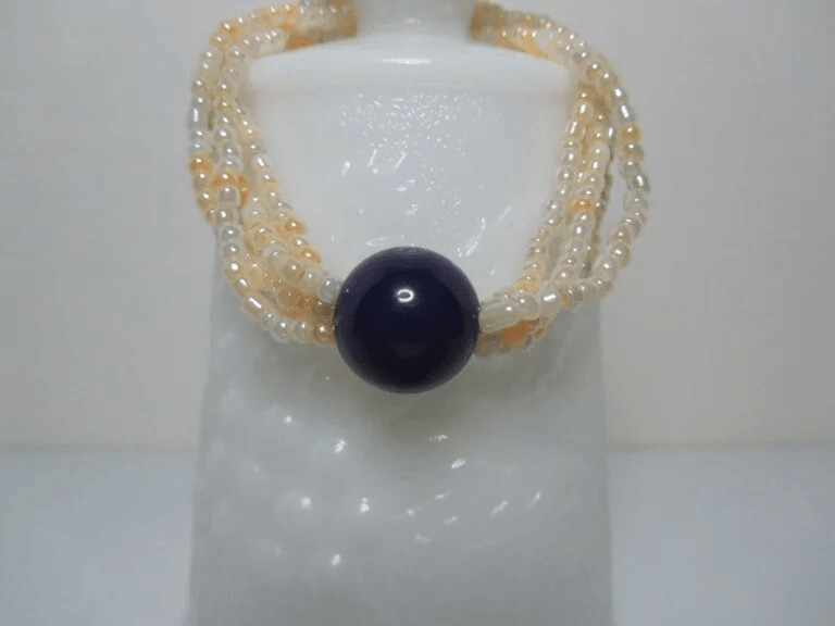 Seed Bead Stretch Multi Strand - Various Colors