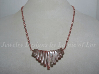 Autumn Jasper 13 Piece Collar Necklace