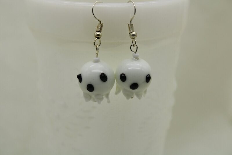 Ghost Drop Earrings