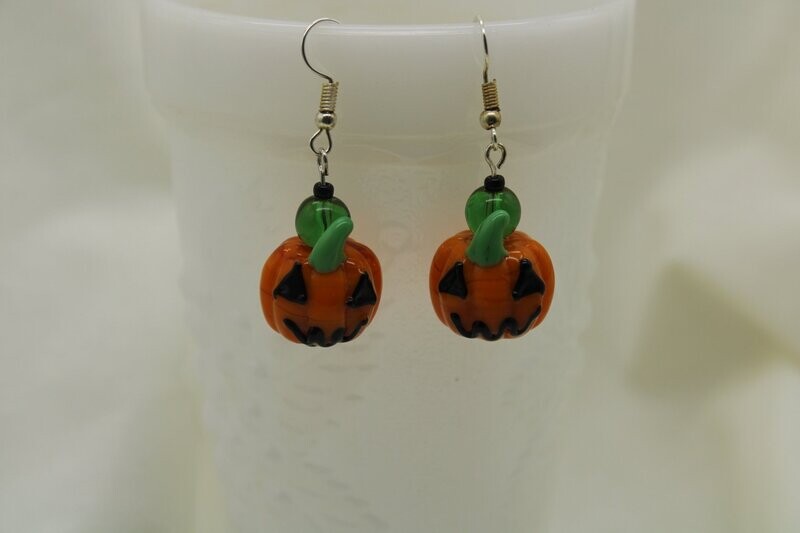 Pumpkin Drop Earrings