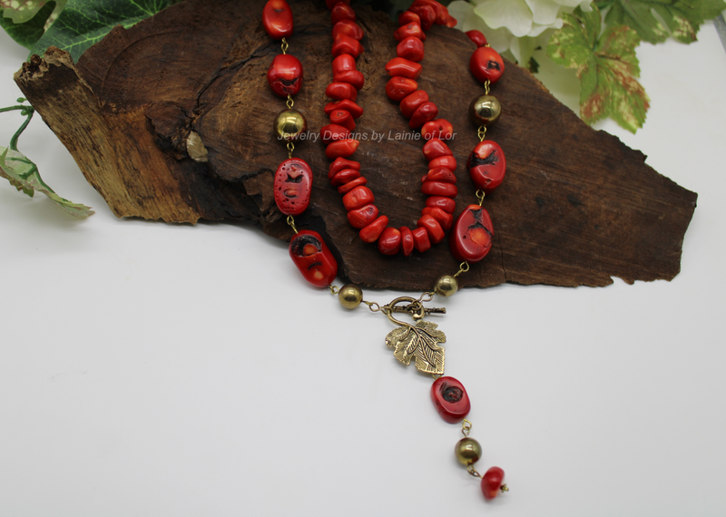 Red Coral Necklace