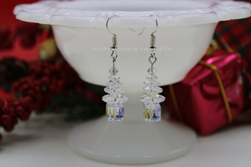 Crystal Passion AB Tree Earrings