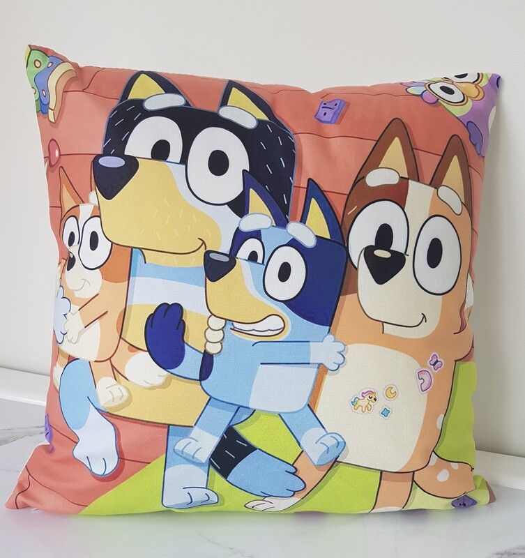 Bluey cushion 02