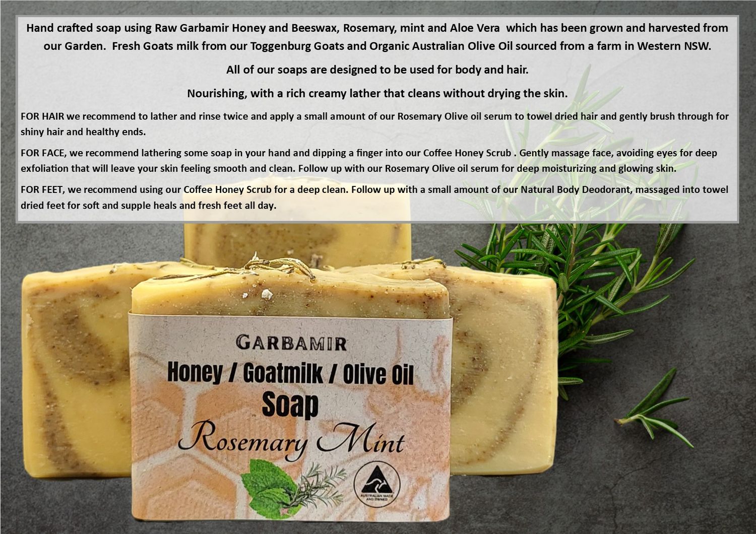 Honey soaps