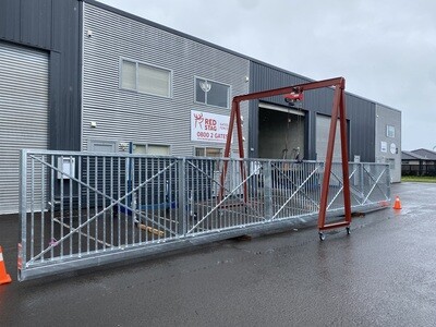 Steel Commercial Gates