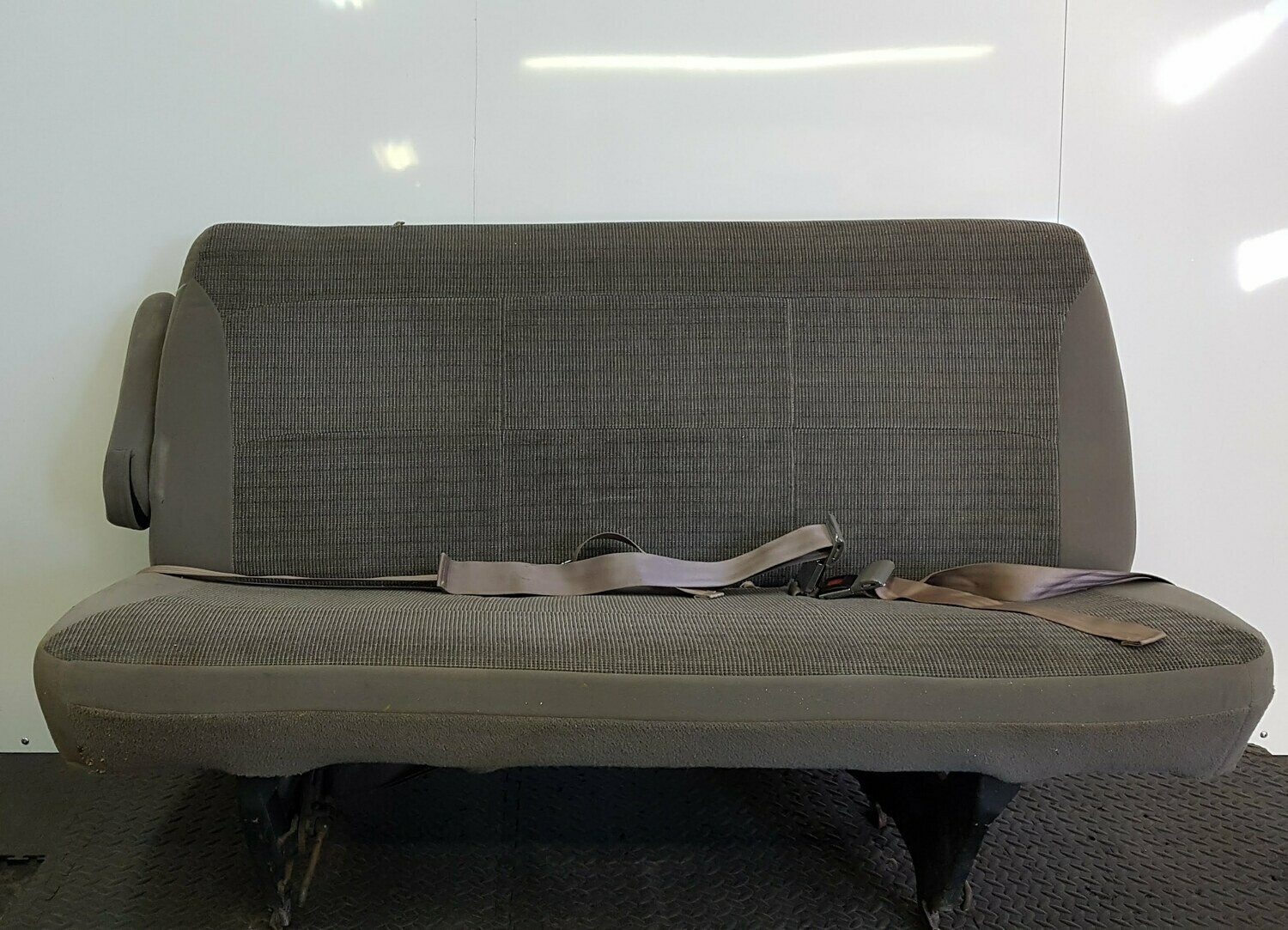 Removable 3 Passenger Bench Seat - Grey