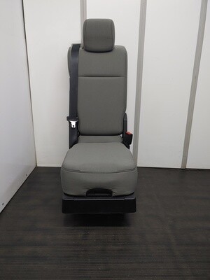 Single Seat W/ Shoulder Seat Belt & Folding Backrest