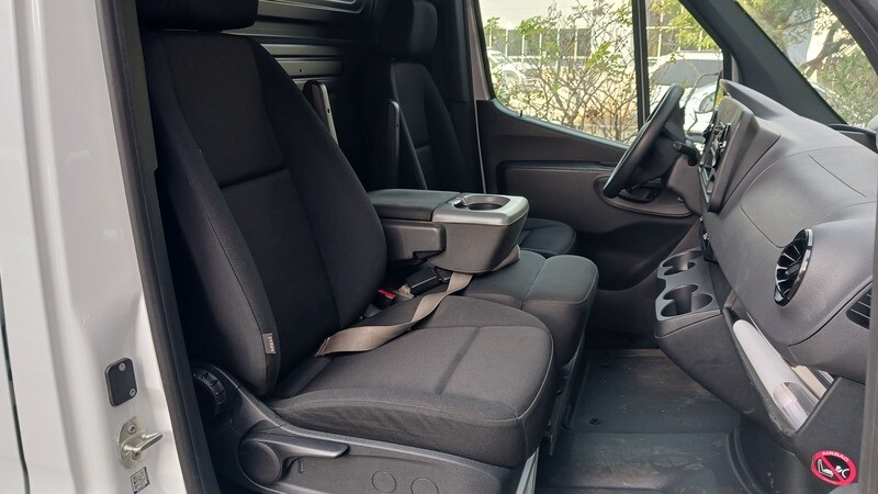 Centre Seat for Mercedes Sprinter 2019-2026 - Black Centre Seat for Mercedes Sprinter 2019-2026 - Black