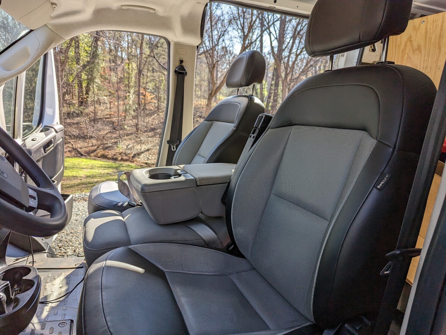 Centre Seat for Ram ProMaster Cargo Van - Grey