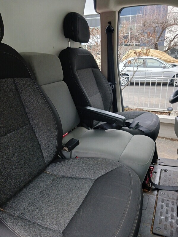 Centre Seat for Ram ProMaster Cargo Van - Grey Centre Seat for Ram ProMaster Cargo Van - Grey