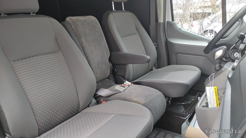 Centre Seat for Ford Transit - Black 