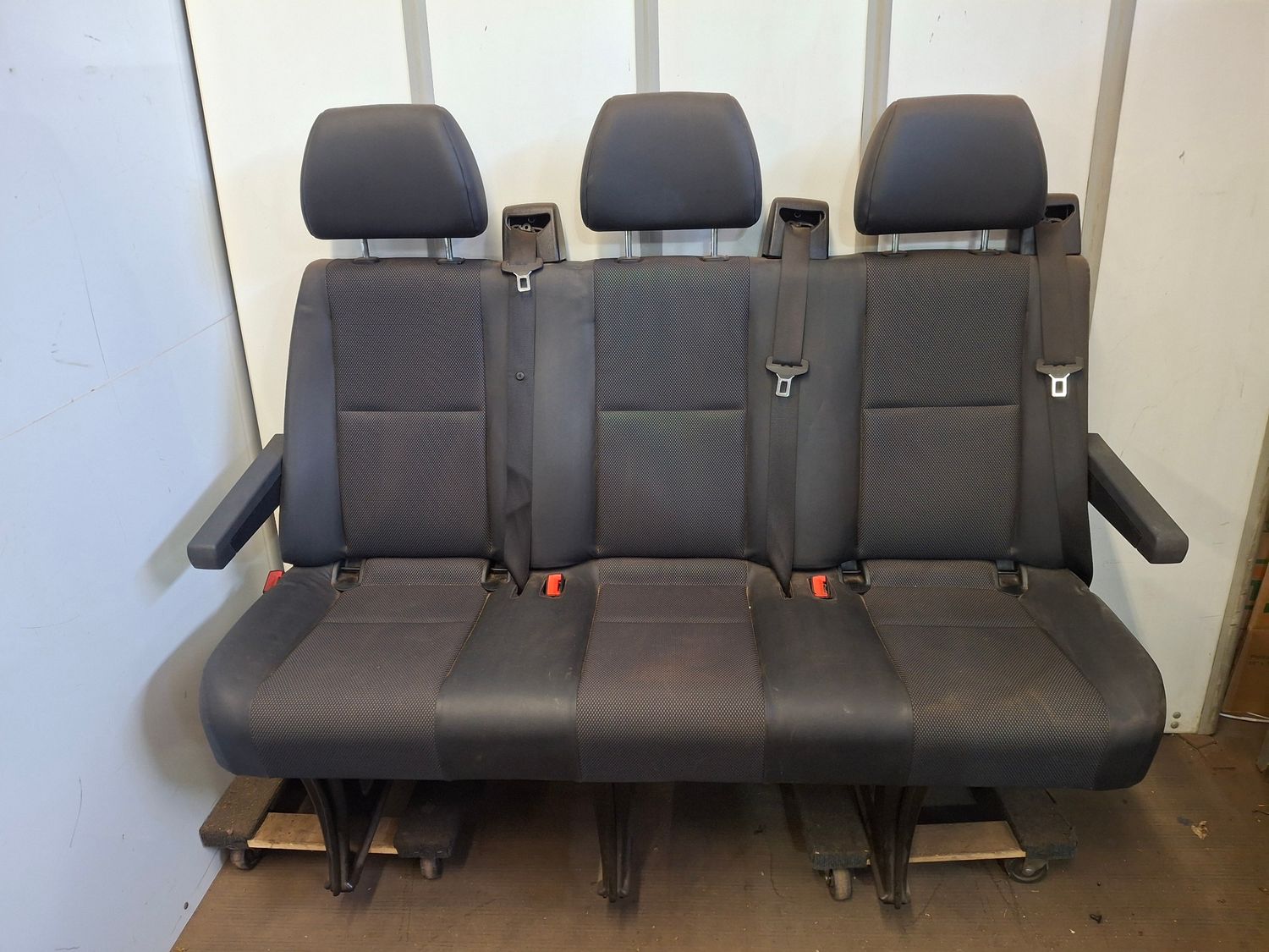 Sprinter 3 Passengers Bench Seat Leather