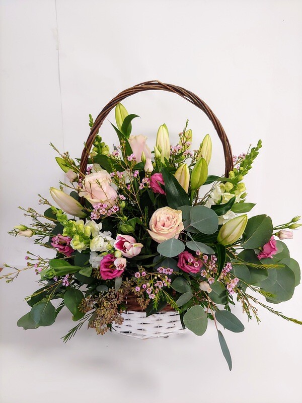 Montage Le panier fleurie
