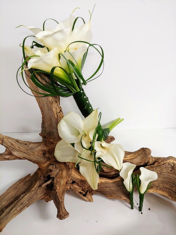 Bouquet de mariage calla