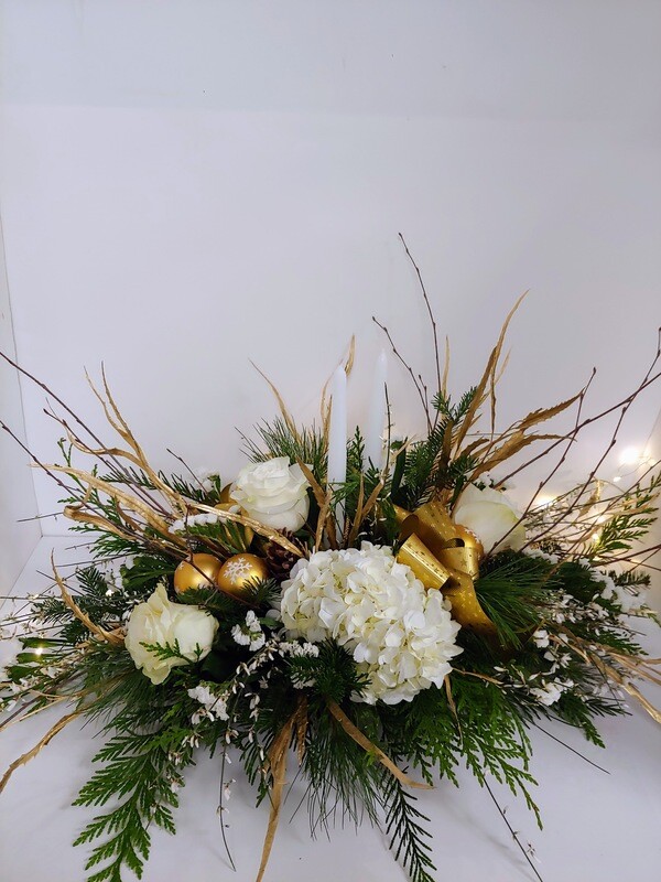 Centre de table Hivernal