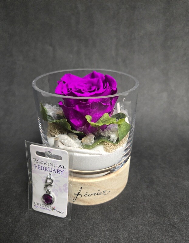 Rose éternelle Pierre de naissance