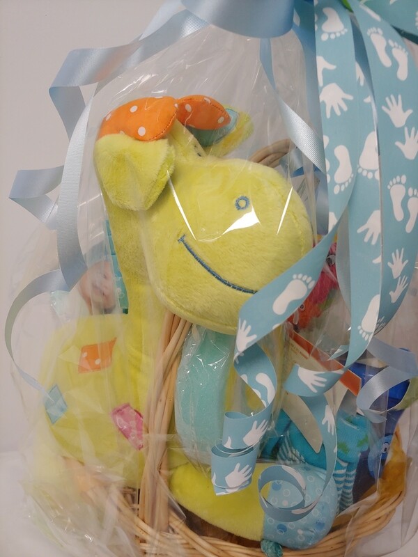 Panier accessoire naissance garçon