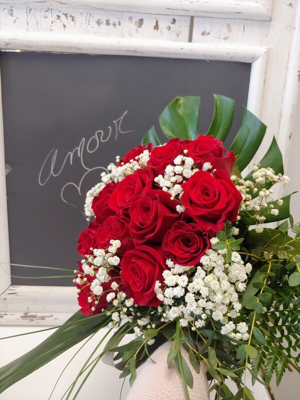 Roses rouges Amour