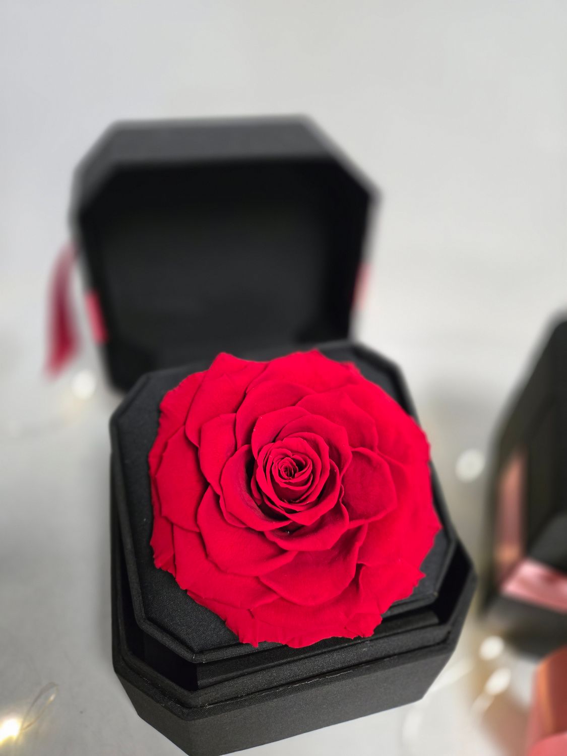 Rose éternelle d'amour