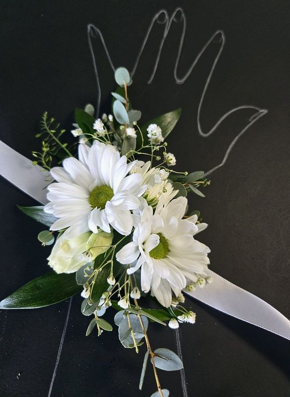 Bracelet Marguerites Blanches