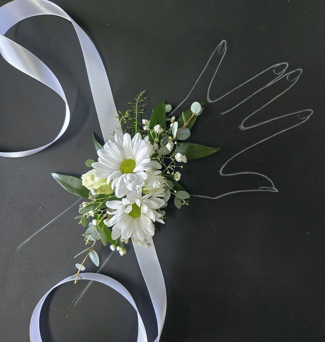 Bracelet Marguerites Blanches