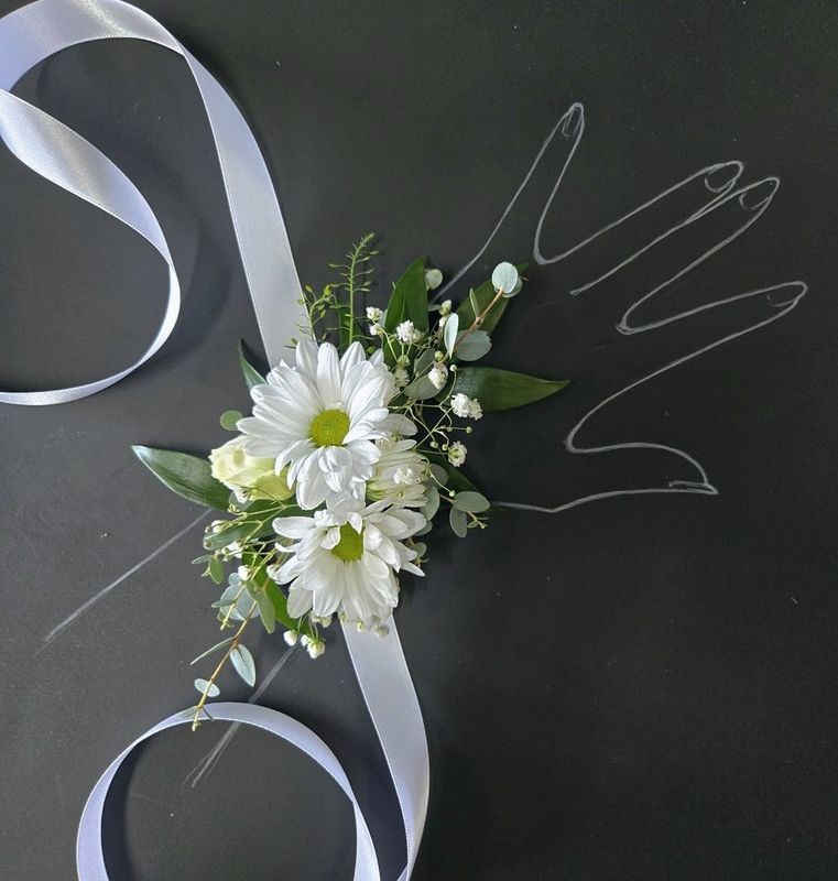 Bracelet Marguerites Blanches