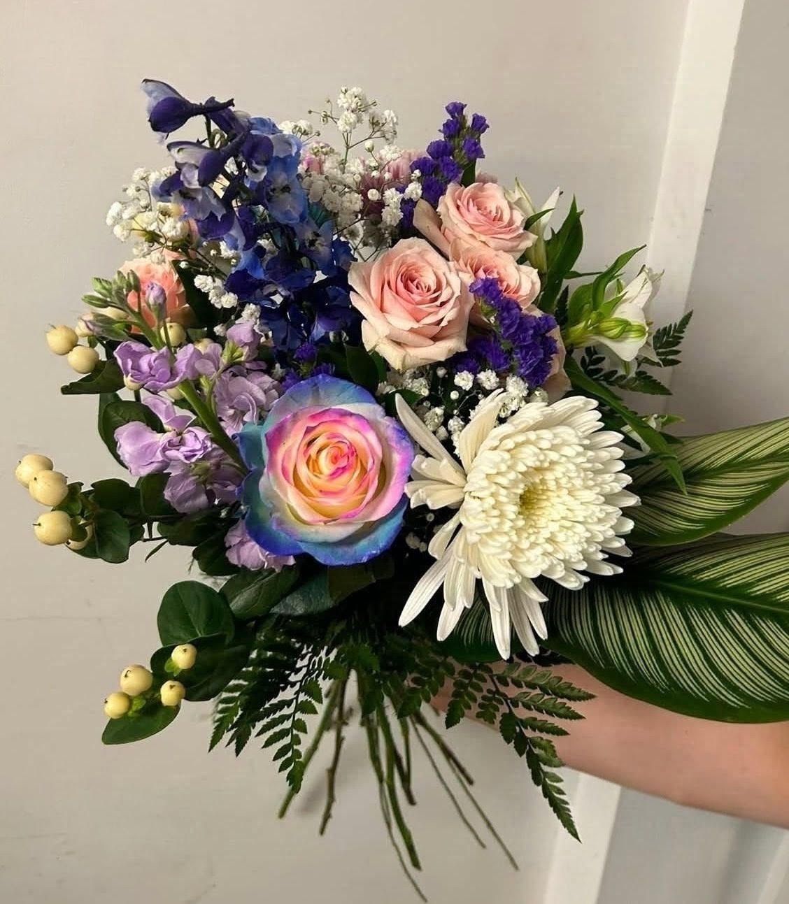Bouquet rose sucré