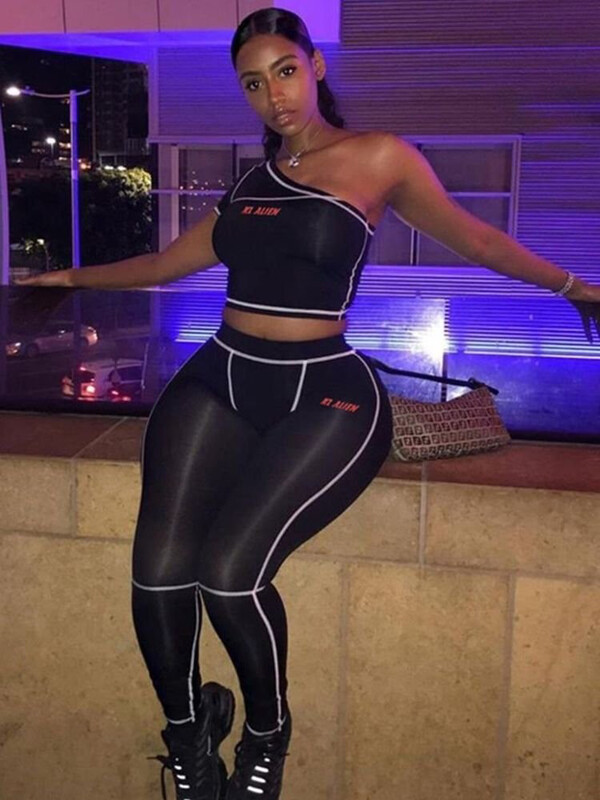 Sporty Fashion Active Wear Fitness Tracksuits