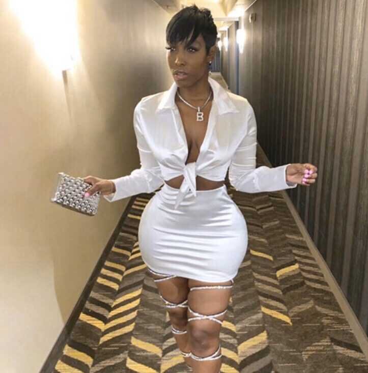 Sexy Fashion Satin Matching Sets