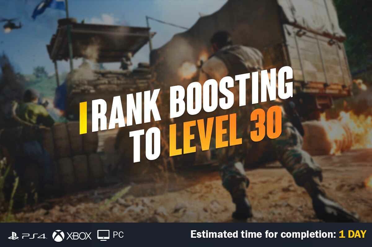 Call Of Duty Cold War Boosting to Level 30