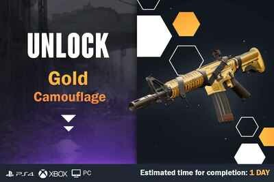 Call Of Duty Cold War Gold Camouflage Unlock