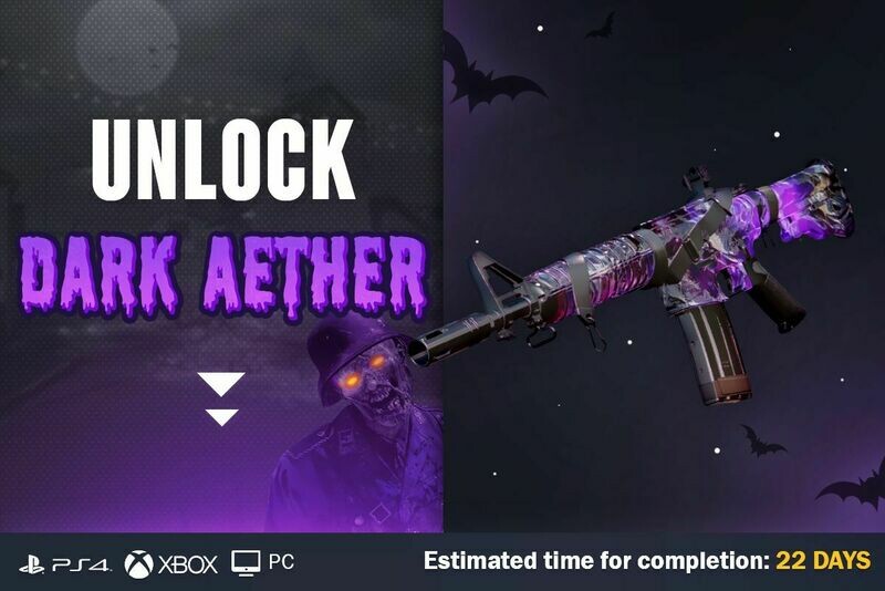 Call Of Duty Cold War Zombies  Dark Aether Camouflage Unlock