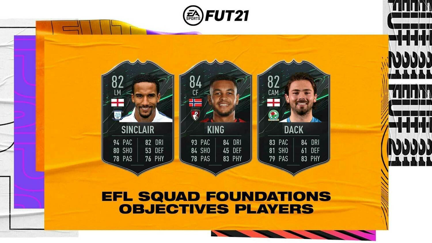 FIFA 21 EFL Squad Foundations Objective Players 1 & 2