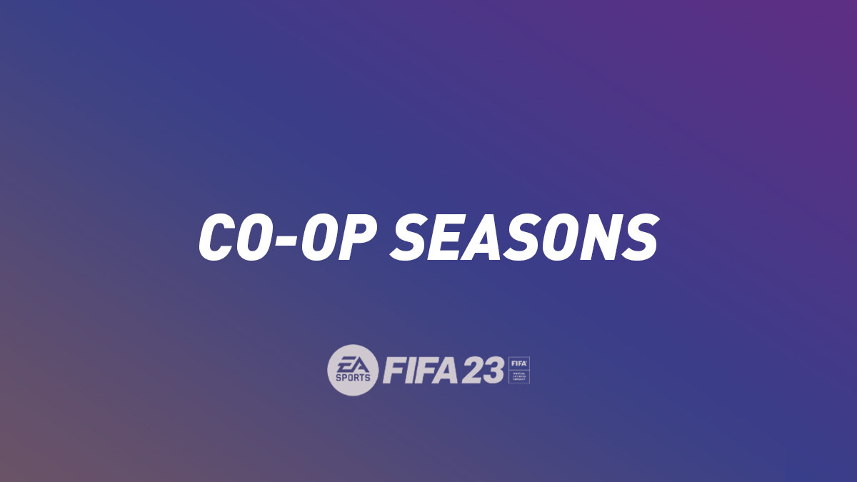 FIFA 23 Co-Op Boosting