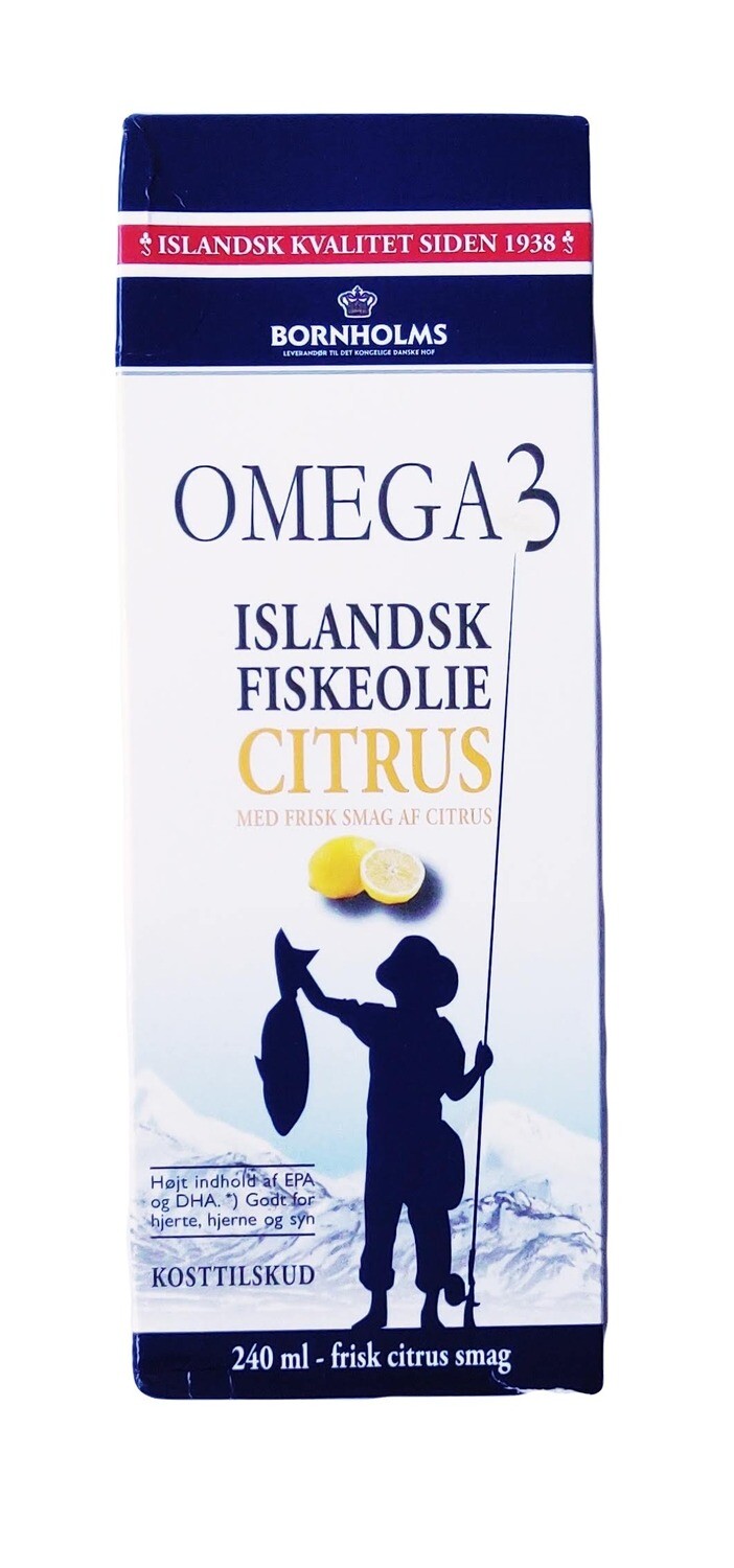 Fiskeolie. Islandsk flydende fiskeolie Fiskeolie. Islandsk flydende fiskeolie