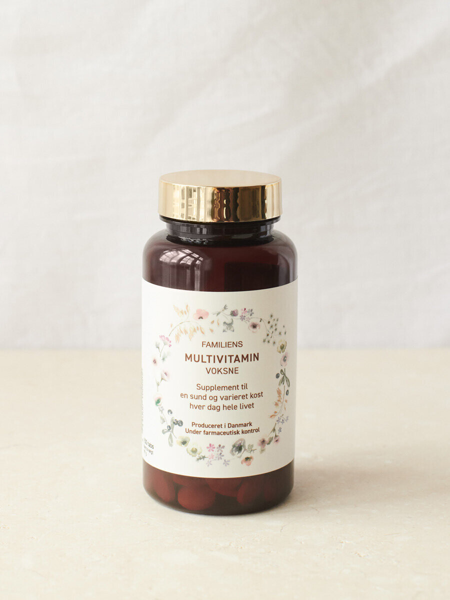 Multivitamin og mineral tablet