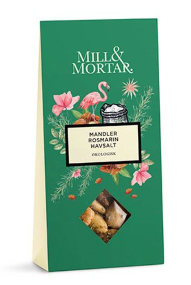 Mandler m. rosmarin &amp; havsalt Øko