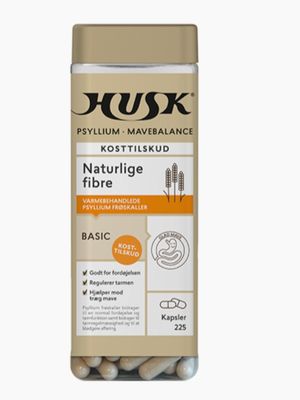 HUSK Psyllium mavebalance, 225 kap