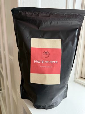 1 kilo Proteinpulver Jordbær.