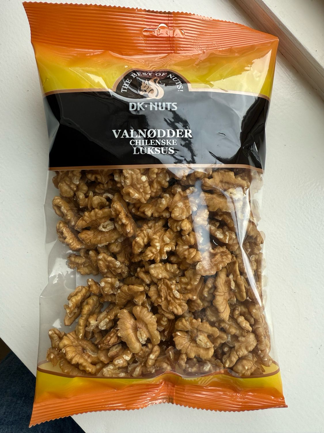 ​Stor pose, Valnødder, Luksus Chilenske, 450 gram