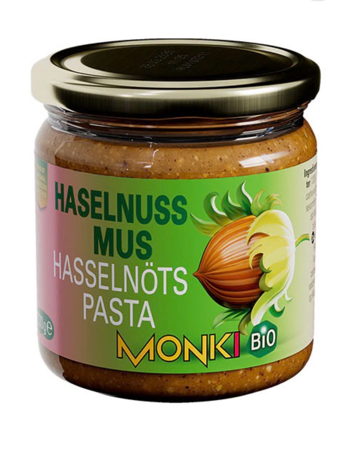 Hasselnøddesmør Crunchy, Øko