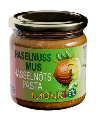 Hasselnøddesmør Crunchy, Øko